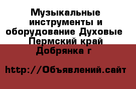 Музыкальные инструменты и оборудование Духовые. Пермский край,Добрянка г.